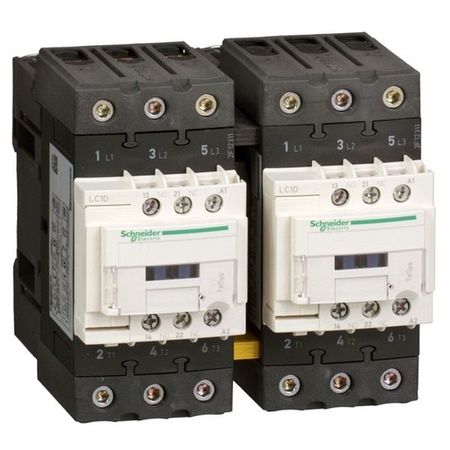 Реверсивный контактор Schneider Electric TeSys LC2D EVERLINK 3P 50А 440/72В DC 22кВт