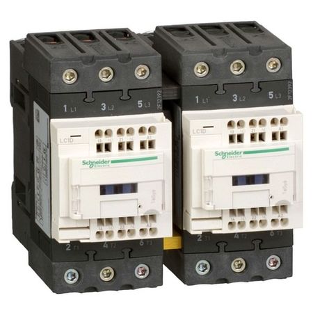 Реверсивный контактор Schneider Electric TeSys LC2D EVERLINK 3P 50А 440/600В AC 22кВт
