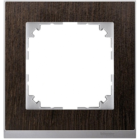 Рамка 1 пост Schneider Electric MERTEN M-PURE DÉCOR, венге