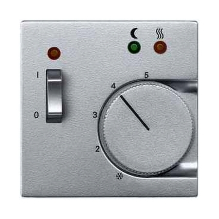 Накладка на термостат Schneider Electric MERTEN SYSTEM M, алюминий