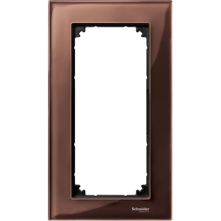 Рамка 2 поста Schneider Electric MERTEN M-ELEGANCE, вишня