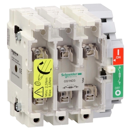 Рубильник с предохранителем Schneider Electric TeSys GS 250А 3P, 1