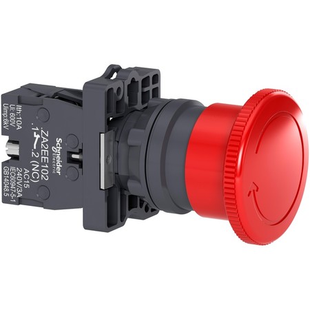 Кнопка Schneider Electric Thorsman 40 мм, IP66, Красный