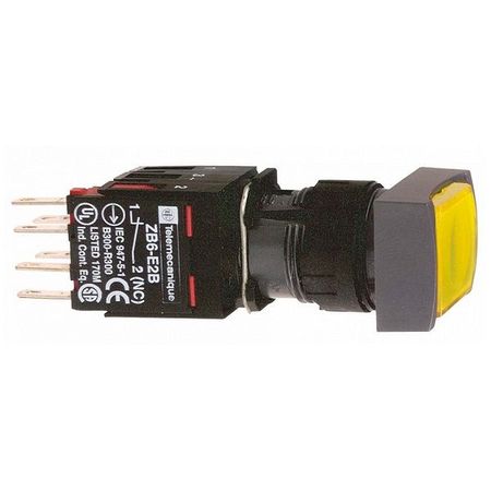 Кнопка Schneider Electric Harmony 16 мм, 24В, IP65, Оранжевый