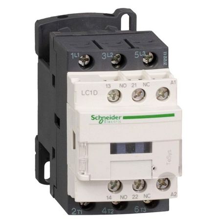 Контактор Schneider Electric TeSys LC1D 3P 18А 440/125В DC 9кВт