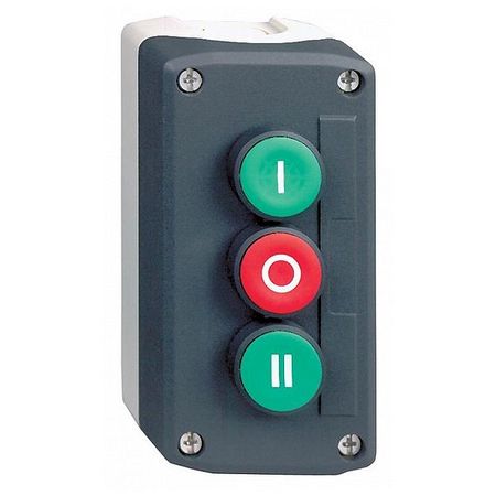 Кнопочный пост Schneider Electric Harmony XALD, 3 кнопки