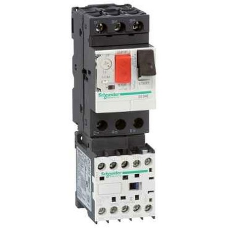 Пускатель Schneider Electric TeSys GV2ME 6.3А, 2.2кВт 400/380В