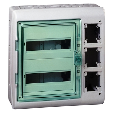 Распределительный шкаф Schneider Electric KAEDRA, 24 мод., IP65, навесной, пластик, дверь