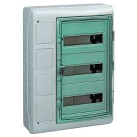 Распределительный шкаф Schneider Electric KAEDRA, 36 мод., IP65, навесной, пластик, дверь