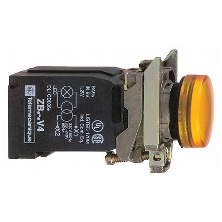 Лампа сигнальная Schneider Electric Harmony, 22мм, 220В, AC, Оранжевый