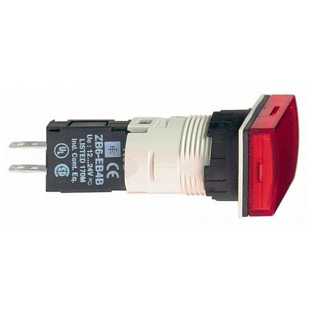 Лампа сигнальная Schneider Electric Harmony, 16мм, 24В, AC/DC, Красный
