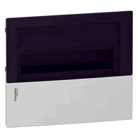 Распределительный шкаф Schneider Electric MINI PRAGMA 12 мод., IP40, встраиваемый, пластик, дымчатая дверь, с клеммами