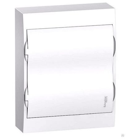 Распределительный шкаф Schneider Electric Easy9, 24 мод., IP40, навесной, пластик, белая дверь, с клеммами