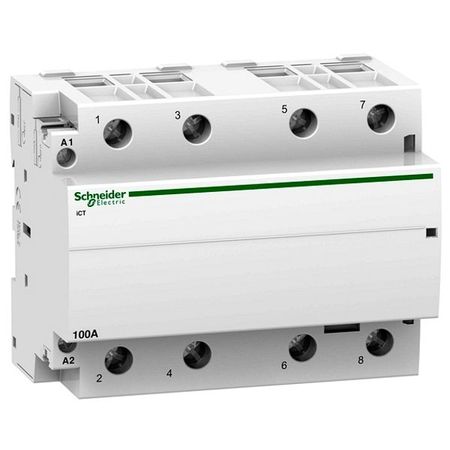Модульный контактор Schneider Electric iCT 4P 100А 400/240В AC