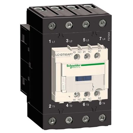 Контактор Schneider Electric TeSys LC1D EVERLINK 4P 60А 440/230В AC 18.5кВт