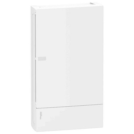 Распределительный шкаф Schneider Electric MINI PRAGMA, 36 мод., IP40, навесной, пластик, белая дверь, с клеммами