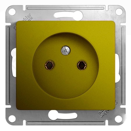 Розетка Schneider Electric GLOSSA, скрытый монтаж, фисташковый