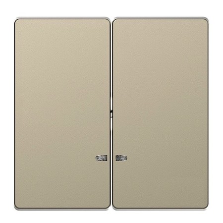 Клавиша двойная с линзами Schneider Electric MERTEN D-LIFE, песочный