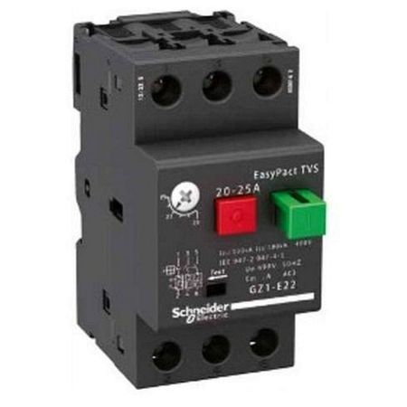 Силовой автомат для защиты двигателя Schneider Electric EasyPact TVS 0.4А 3P, термомагнитный расцепитель