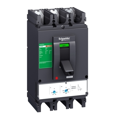 Силовой автомат Schneider Electric EasyPact CVS 320, TM-D, 50кА, 3P, 400А