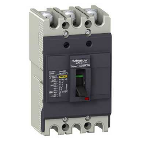 Силовой автомат Schneider Electric Easypact EZC 100, TM-D, 18кА, 3P, 45А