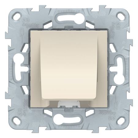 Вывод кабеля Schneider Electric UNICA NEW, бежевый