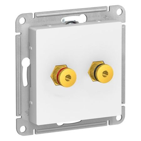 Аудио-розетка Schneider Electric ATLASDESIGN, белый