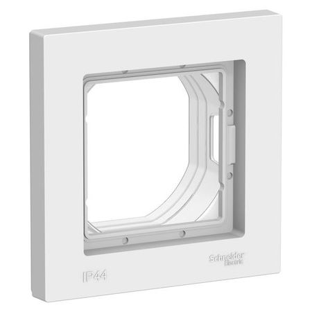 Рамка 1 пост IP44 Schneider Electric ATLASDESIGN, белый