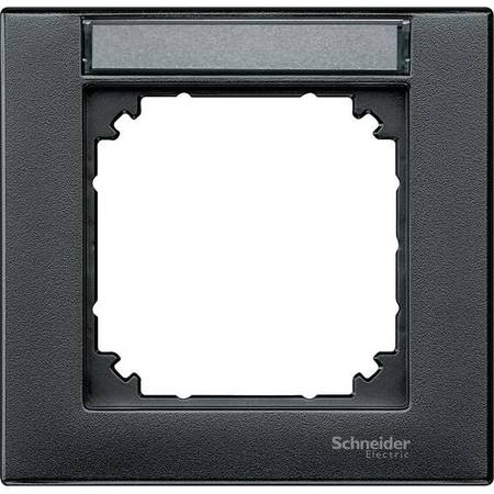 Рамка 1 пост Schneider Electric MERTEN M-PLAN, антрацит