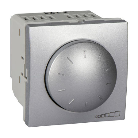 Светорегулятор поворотный Schneider Electric ALTIRA, 400 Вт, металлик