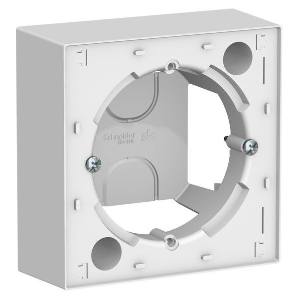 Коробка для наружного монтажа AtlasDesign, белый