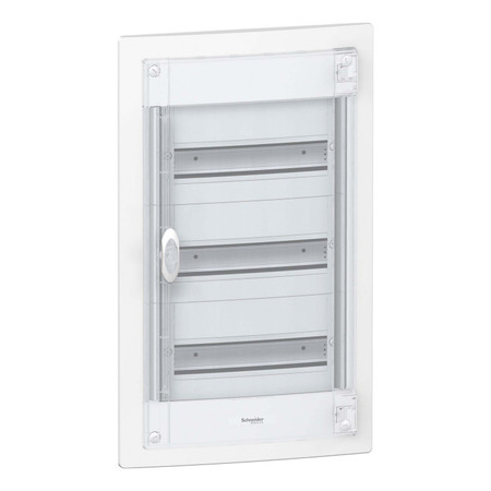 Щит Schneider Electric PRAGMA 39 мод., IP40, встраиваемый, Пластик, прозрачная дверь