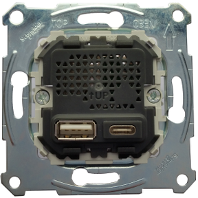 Розетка USB, 2,1А (Type A + Type C) Merten