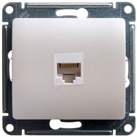 Розетка 1xRJ45 Cat.5 Schneider Electric GLOSSA, перламутр