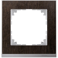 Рамка 1 пост Schneider Electric MERTEN M-PURE DÉCOR, венге