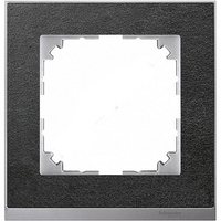 Рамка 1 пост Schneider Electric MERTEN M-PURE DÉCOR, сланец