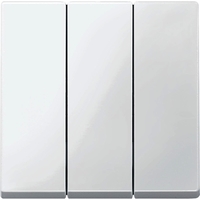 Клавиша тройная Schneider Electric MERTEN SYSTEM M, полярно-белый