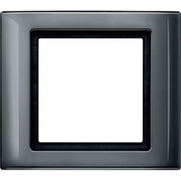 Рамка 1 пост Schneider Electric MERTEN AQUADESIGN IP44, антрацит