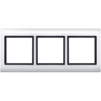 Рамка 3 поста Schneider Electric MERTEN AQUADESIGN IP44, полярно-белый