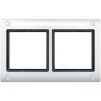Рамка 2 поста Schneider Electric MERTEN AQUADESIGN IP44, полярно-белый