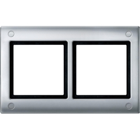 Рамка 2 поста Schneider Electric MERTEN AQUADESIGN IP44, алюминий