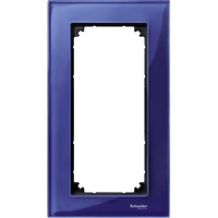 Рамка 2 поста Schneider Electric MERTEN M-ELEGANCE, сапфир