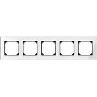 Рамка 5 постов Schneider Electric MERTEN M-ELEGANCE, бриллиантовый белый