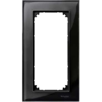 Рамка 2 поста Schneider Electric MERTEN M-ELEGANCE, черный оникс