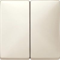 Клавиша двойная Schneider Electric MERTEN SYSTEM DESIGN, бежевый блестящий