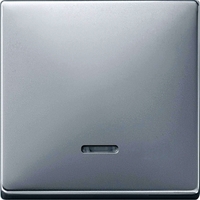 Клавиша с линзой Schneider Electric MERTEN SYSTEM DESIGN, алюминий