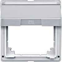 Крышка для розетки Schneider Electric MERTEN AQUADESIGN IP44, с заземлением, с крышкой, белый