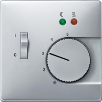 Накладка на термостат Schneider Electric MERTEN SYSTEM DESIGN, алюминий