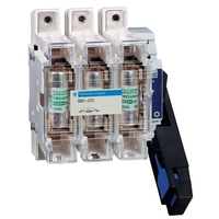 Рубильник с предохранителем Schneider Electric TeSys GS 100А 3P, 22x58