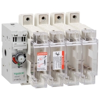 Рубильник с предохранителем Schneider Electric TeSys GS 100А 4P, 22X58